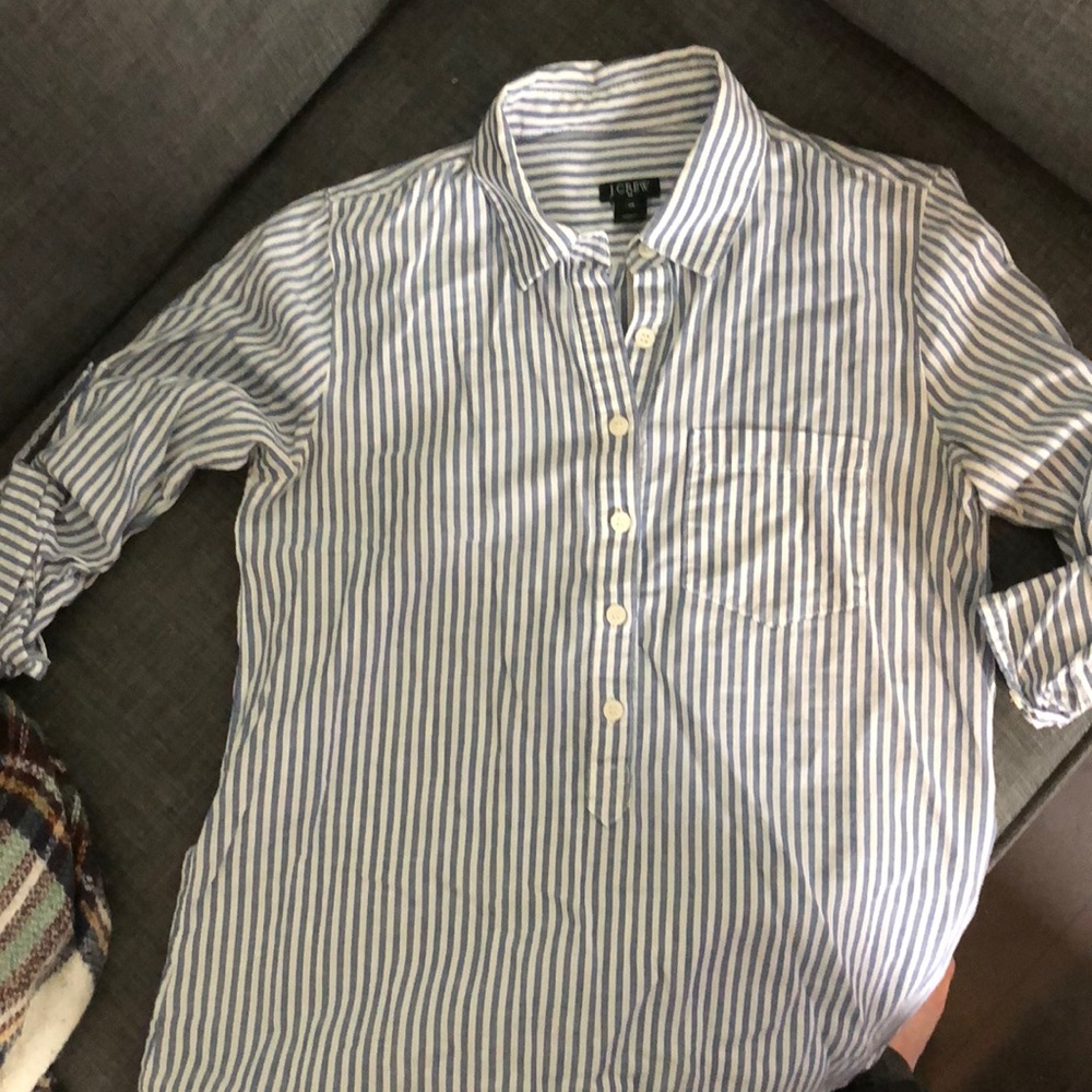 Jcrew Henley buttondown